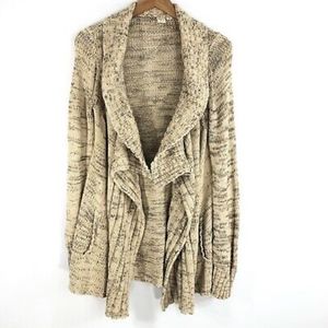 Anthropologie Yellow Bird Sunday Cardigan Sweater